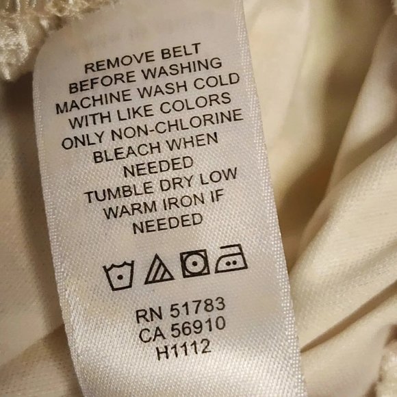 Maurices Skirt Womens Size M Yellow Pink Floral Spring Chiffon Lined Pull On - Picture 5 of 6